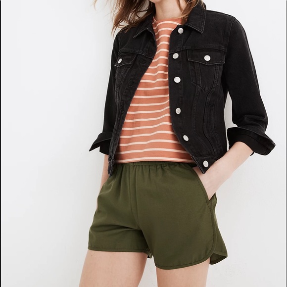 Madewell Pants - Madewell Pull-On Shorts Desert Olive Size XS